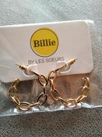 Goudkleurige oorbellen Les Soeurs nieuw, Handtassen en Accessoires, Ophalen of Verzenden