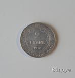 Belgique – 2 francs 1912 FL Albert Ier – Argent 835 – TTB, Enlèvement ou Envoi, Argent, Argent