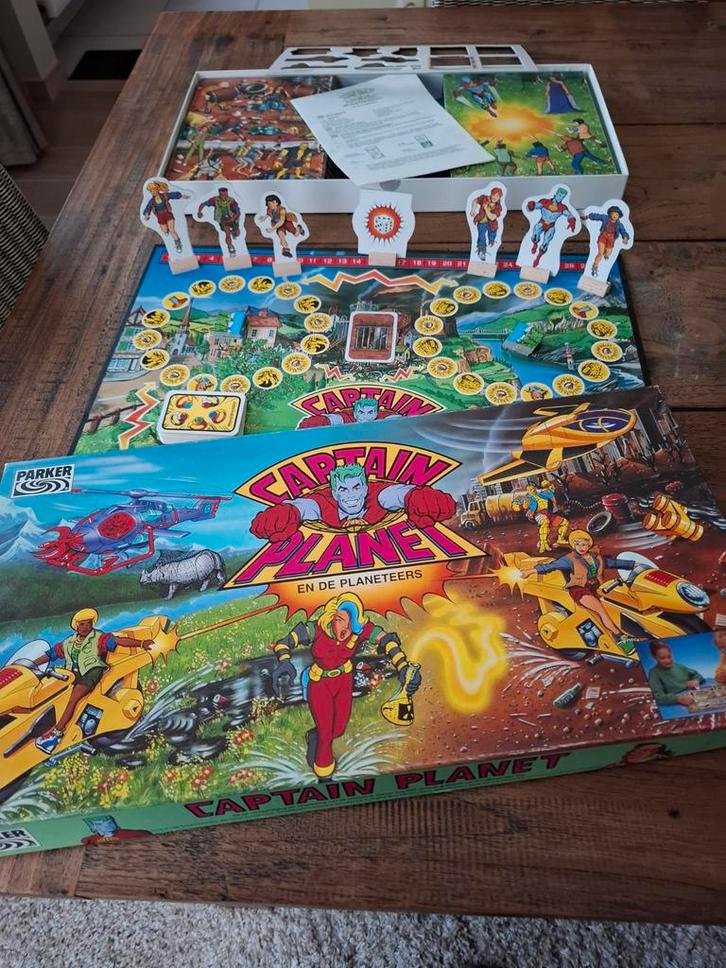 CAPTAIN PLANET EN DE PLANETEERS Vintage 1992, Verzamelen, Speelgoed, Ophalen of Verzenden