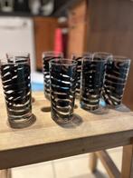 12 verres Quick, Verzamelen, Glas en Drinkglazen, Ophalen, Zo goed als nieuw, Waterglas