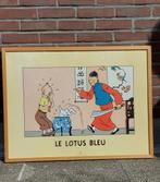 Stripposters ingelijst Kuifje en Robbedoes, Ophalen, Zo goed als nieuw, Meerdere stripboeken, Herge