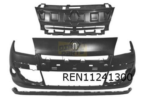 Renault Scenic/Grand Scenic (4/09-11/16) Voorbumper (te spui, Auto-onderdelen, Carrosserie, Bumper, Renault, Voor, Nieuw, Ophalen of Verzenden