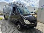 V6 518CDI 2008 MAXI L4 AIRCO 300,000KM 3PL 0471654764, Auto's, Zwart, Zwart, Bedrijf, 5 deurs