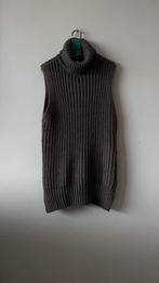 NIEUW SWEATER TANKTOP Mouwloze Coltrui grijs XS, Kleding | Dames, Truien en Vesten, H&M, Nieuw, Ophalen of Verzenden, Maat 34 (XS) of kleiner