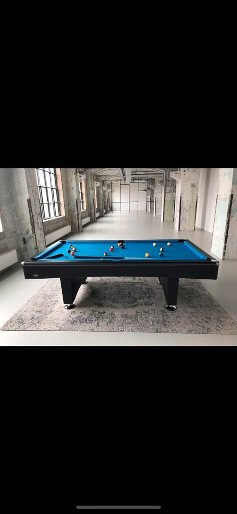 Nieuwe Buffalo Eliminator Black Pooltafel, Sport en Fitness, Biljarten en Poolen, Nieuw, Pooltafel, Ophalen of Verzenden