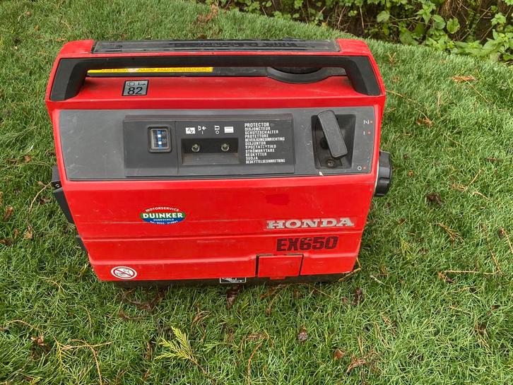 Honda ex650 generator Aggregaat, Doe-het-zelf en Bouw, Aggregaten, Gebruikt, Benzine, Geluidgedempt, Ophalen