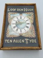 Devotie klok antiek Schaduwbox Religie Loof Den Heer, Ophalen, Zo goed als nieuw, Overige typen, Christendom | Katholiek