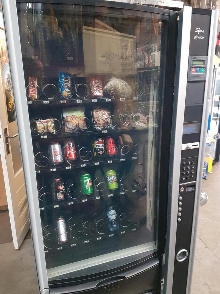 Combi automaat Necta gekoeld, Verzamelen, Automaten | Overige, Ophalen