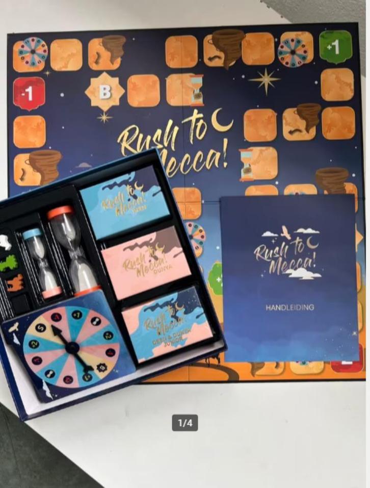 Rush to Mecca – Het ultieme familiespel!, Hobby en Vrije tijd, Gezelschapsspellen | Bordspellen, Nieuw, Ophalen of Verzenden
