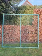 Groene poort Bekaert, Jardin & Terrasse, Clôtures de jardin, Enlèvement, Utilisé, Porte du jardin