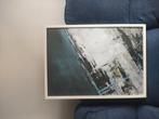 Beautiful image in petrol, Antiek en Kunst, Ophalen