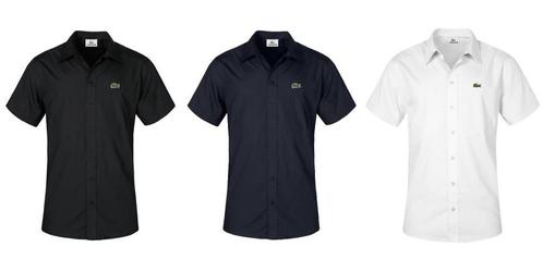 Lacoste Hemd 3 kleuren S,M,L,XL,2XL,3XL,4XL,5XL Nieuw, Kleding | Heren, Overhemden, Nieuw, Overige halswijdtes, Overige kleuren
