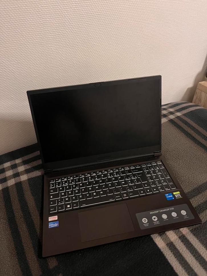 Gaming Laptop Erazer Medion RTX3050, Computers en Software, Windows Laptops, Zo goed als nieuw, SSD, 4 GB, Azerty, Gaming, Ophalen of Verzenden