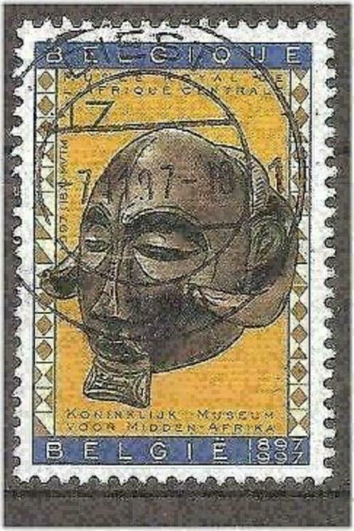 Belgie 1997 - Yvert/OBP 2727 - Museum Midden-Afrika (ST), Timbres & Monnaies, Timbres | Europe | Belgique, Affranchi, Envoi