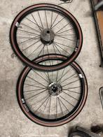 DT SWISS velgensetje met gravelbanden, Fietsen en Brommers, Fietsonderdelen, Ophalen, Band, Racefiets, Zo goed als nieuw