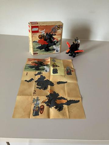 Lego 4818 met doos - castle knight kingdom beschikbaar voor biedingen