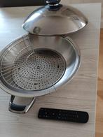 Wok kom AMC, Huis en Inrichting, Keuken | Potten en Pannen, Ophalen, Zo goed als nieuw, Wok