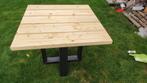 Kleine tafel met stalen onderstel, Ophalen, Nieuw