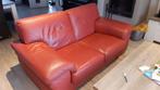 Salon en cuir rouge, Maison & Meubles, Fauteuils, 100 à 125 cm, Moderne en cuir, Comme neuf, Enlèvement