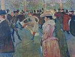 HENRI DE TOULOUSSE-LAUTREC / DANSNAMIDDAG / LITHO / 33x43cm, Enlèvement ou Envoi