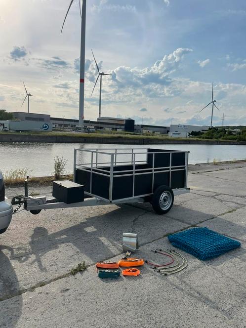 Verhuur van aanhangwagens, Auto diversen, Aanhangers en Bagagewagens, Zo goed als nieuw, Ophalen of Verzenden