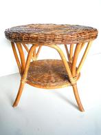 Vintage rotan tafel, Antiek en Kunst, Curiosa en Brocante, Ophalen