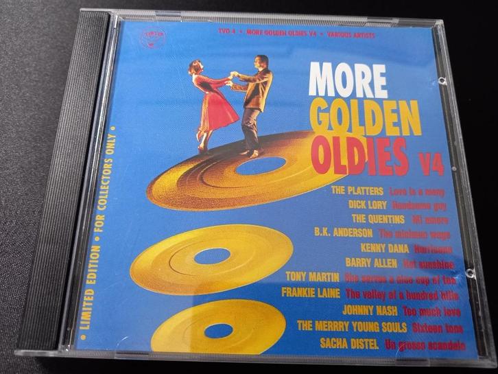 More Golden Oldies V 4 - Popcorn Oldies Cd = Mint, Cd's en Dvd's, Cd's | R&B en Soul, Zo goed als nieuw, Soul of Nu Soul, 1960 tot 1980