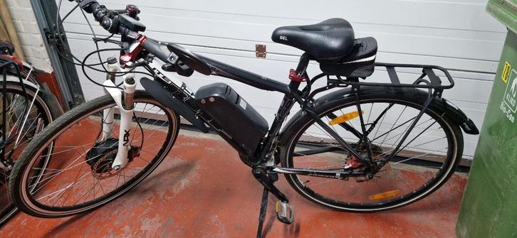 elektrische fiets, Fietsen en Brommers, Fietsen | Heren | Herenfietsen, Gebruikt, Overige merken, Minder dan 49 cm, Versnellingen