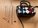 Harley Quin handtas + 6 halskettingen, Ophalen of Verzenden, Zo goed als nieuw, Film, Gebruiksvoorwerp