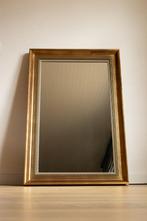 Prachtige gouden vintage spiegel XL, Rectangulaire, Enlèvement ou Envoi