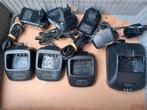 Te koop: lot van 4 kenwood laders, Telecommunicatie, Zenders en Ontvangers, Ophalen of Verzenden, Gebruikt
