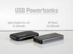 Twee USB Powerbanks (13.200 mAh + 20.000 mAh), Gebruikt, Ophalen
