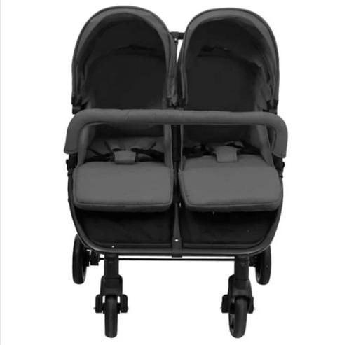 Dubbele kinderwagen — JummaEn Duo Urban | Staal- en linnenst, Kinderen en Baby's, Kinderwagens en Combinaties, Nieuw, Kinderwagen