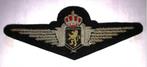 Rare. Aile -Insigne de sous-officier pilote belge., Collections, Emblème ou Badge, Armée de l'air, Enlèvement ou Envoi