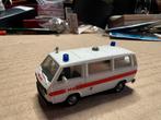 Ambulance Herpa Volkswagen T3 (Belgique), Hobby & Loisirs créatifs, Voitures miniatures | 1:87, Comme neuf, Envoi, Herpa