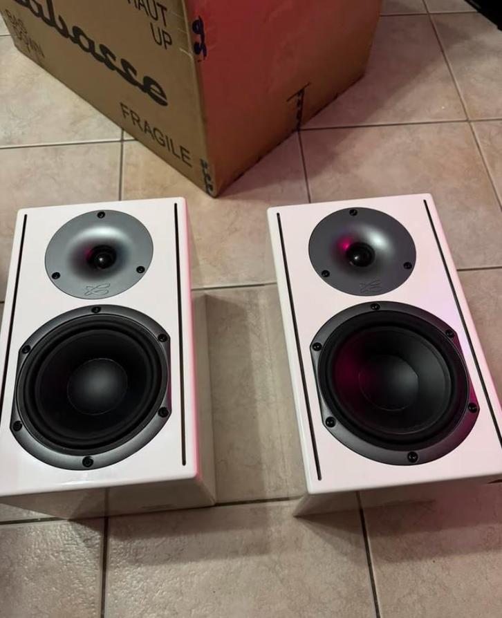 Paire d'enceintes Cabasse Surf Blanc, Audio, Tv en Foto, Luidsprekerboxen, Ophalen