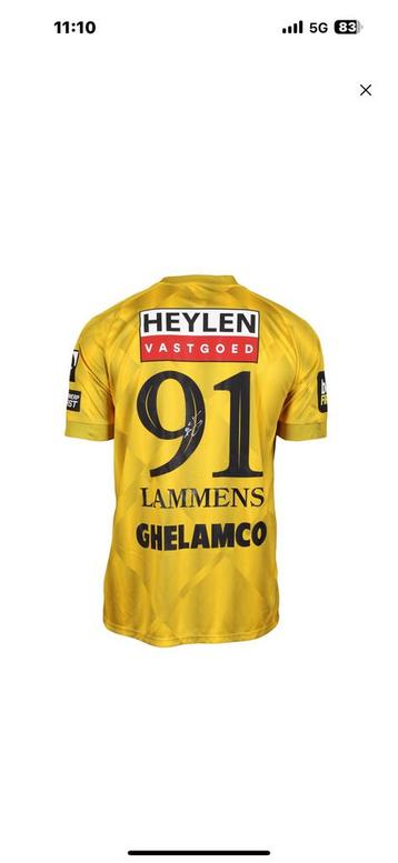GEZOCHT! Matchworn senne lammens antwerp beschikbaar voor biedingen