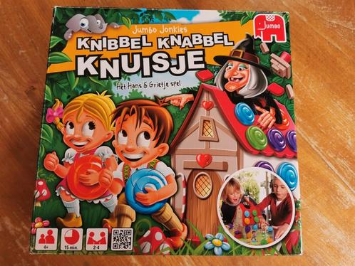 Gezelschapsspel Knibbel Knabbel Knuisje, Hobby en Vrije tijd, Gezelschapsspellen | Bordspellen, Gebruikt, Een of twee spelers