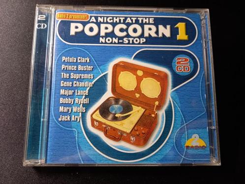 A Night At The Popcorn Non-Stop 1 - (2 x Cd), Cd's en Dvd's, Cd's | Pop, Zo goed als nieuw, 1960 tot 1980, Boxset, Ophalen of Verzenden