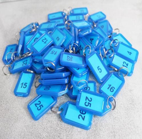 PORTE-CLÉS IDENTIFIANTS - 30 PIÈCES, Verzamelen, Sleutelhangers, Verzenden