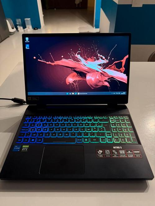 Pc portable gamer gaming ! Acer ! Offre en or ! A voir !, Computers en Software, Windows Laptops, Zo goed als nieuw, 15 inch, SSD