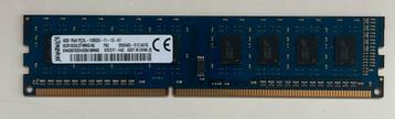 Kingston DDR3 4GB 1600MHz beschikbaar voor biedingen