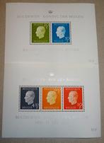 Belgische postzegelblokjes Boudewijn, Koninklijk huis, Ophalen of Verzenden, Zonder stempel, Postfris
