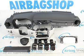 Airbag set - Dashboard zwart wit facelift Mercedes B W246