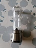 Moulin à poivre en verre H 19,5 cm, Maison & Meubles, Cuisine | Couverts, Enlèvement ou Envoi, Utilisé, Autres matériaux