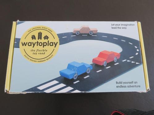 Way to Play Autobaan, Kinderen en Baby's, Speelgoed | Racebanen, Zo goed als nieuw, Racebaan, Handmatig, Overige merken, Zelf te bouwen