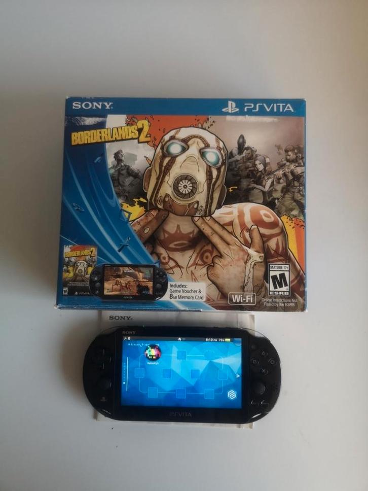 Ps Vita 2000 met 128GB kaart, Games en Spelcomputers, Games | Sony PlayStation Vita, Zo goed als nieuw, Ophalen of Verzenden