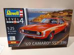 Revell (07712): Chevrolet Camaro SS 396 au 1:25, Revell, Plus grand que 1:32, Voiture, Enlèvement ou Envoi