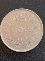 1943 Roemenië 100 lei Michael I, Postzegels en Munten, Verzenden, Overige landen, Losse munt