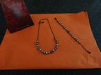 Pilgrim - set van armband & collier, Ophalen of Verzenden, Zo goed als nieuw, Zilver, Overige materialen